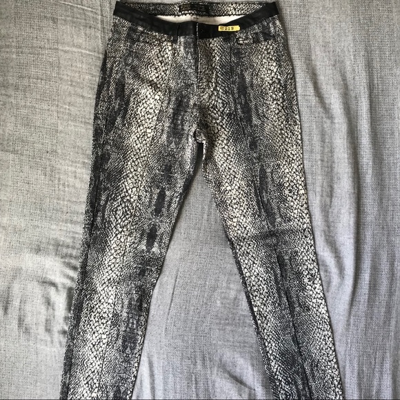 Zara snakeskin pants - Picture 2 of 2